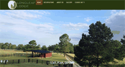 Desktop Screenshot of longleaflodge.com